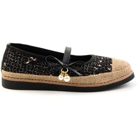 Resim Bambi Siyah Kadın Espadril K01678016022 