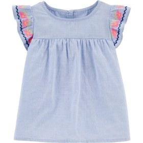 Resim OshKosh B'Gosh Kız Bebek Bluz Mavi 
