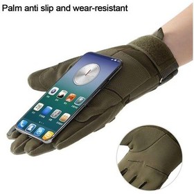Resim Koruyucu Tam Parmak Touch Uyumlu -motorcu-bisiklet-spor-outdoor-eldiven Sürüş Eldiveni 