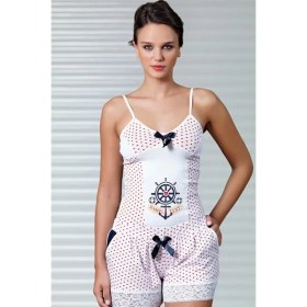 Resim Şahinler Puantiyeli Şortlu Takım B404 