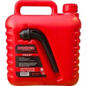 Resim HUNİPER Huniper Antistatik Benzin Yakıt Bidonu 5 Lt 