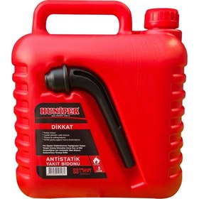 Resim HUNİPER Huniper Antistatik Benzin Yakıt Bidonu 5 Lt 