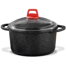 Resim Döküm Derin Tencere 20 Cm Siyah 