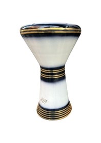 Resim Profesyonel Gawharet El Fan Darbuka Beyaz Özel Seri 