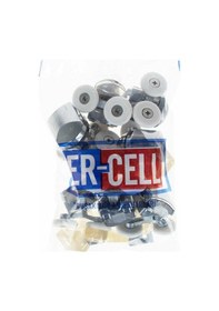 Resim Deniz Er-cell Duşakabin Ayağı Seti Krom 153.0480 7878 Krom 