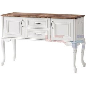 Resim Masifart_Mobilya Masifart Kns14 Masif Tablalı Country Konsol 130 Cm 