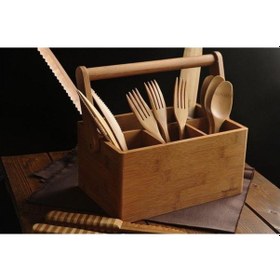 Resim Bambum Tetra Çok Fonksiyonlu Kaşıklık 