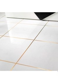 Resim 0.5 Cm 50 Metre Gold Fayans Arası Şerit - Bant 