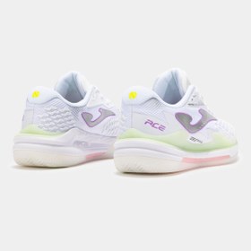 Resim Joma TACELW2502C Ace Lady Kadın Toprak Kort Beyaz Tenis Ayakkabı 