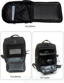 Resim visees Motosiklet Sırt Çantası Motorcu Çantası Pench Hediyeli 