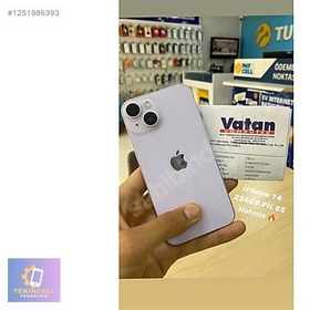Resim Apple iPhone 14 İkinci El TR | 256 GB | Mor 