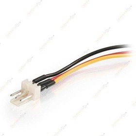 Resim 3 Pin Fan Power Güç Elektrik Uzatma Kablosu 10Cm 