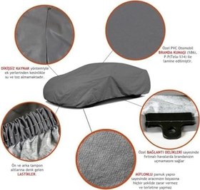 Resim Fresh Start Bmw 3 Seri E46 1998-2005 Uyumlu Araç Brandası, Dış Örtü, Çadır 