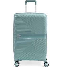 Resim Ççs 5239 Polipropilen Orta Boy Valiz Beyaz-camel Beyaz - Camel 