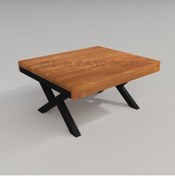 Resim deryawood Raweyn Masif Ahşap Grop Orta Sehpa 85*150 Cm 