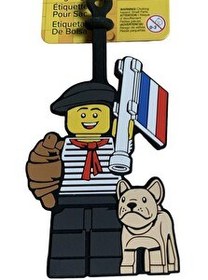 Resim LEGO Minifigures French Exculusive Bag Tag 6415550 