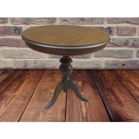 Resim Fiskos Baba Ayak Model Parlak Ihlamur Ağacı Ayak Parlak Ceviz Mer 