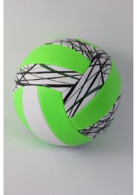 Resim mAESGO; BST Voleybol Topu Sert Zemin Voleybol Topu Açık Yeşil - Koyu Yeşil 