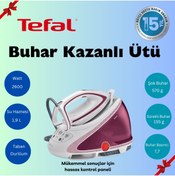 Resim TEFAL Pro Express Ultimate Smart Steam Gv9620 Buhar Kazanlı Ütü Gv9620 