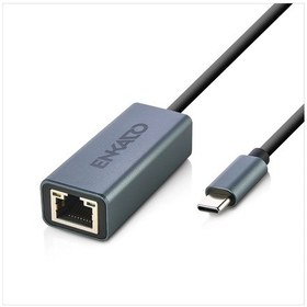 Resim Enkado Ekd-tp45, Gigabit, Type-c To Rj45, Metal, Ethernet Kartı 