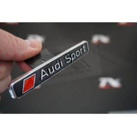 Resim Audi Dk Tuning Sport A1 A2 A3 A4 A5 A6 A7 Q Series Ön Panjur Krom Metal Logo 