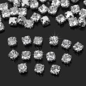 Resim 3-10mm Cam El Dikişi Matkap Kristal El Dikişi Taş DIY Takı Düğün Elbise Aksesuarları Aksesuarları 50-1440 adet 