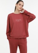 Resim WL CARLA-B 16 3PR PASTEL BORDO Kadın Sweatshirt 