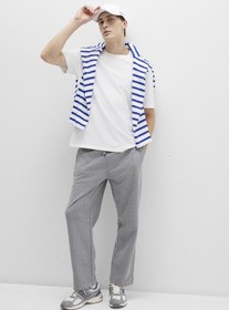 Resim Mavi - Gri Basic Eşofman Altı 0010462-80018 Gri 