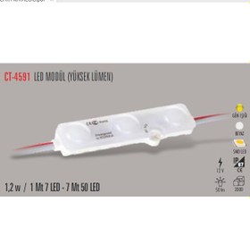 Resim CT-4591 1,2W G.IŞIĞI MODÜL LED CATA 