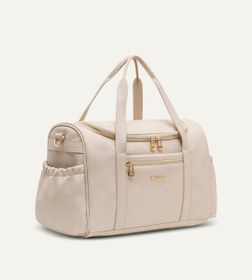 Resim Serena Bej E. Deri Gold Bebek Çantası 