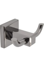 Resim Coşafak Lider Belezia Ikili Bornozluk Krom Siyah 