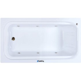 Resim Dikdörtgen Taşmalı Küvet | Jakuzi | Atalar | 190x90 | Mod - 90x190 / Kırmızı / 1 Kişilik 