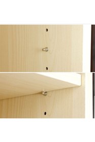 Resim NZB Raf Pimi Cam Ahşap Metal Raf Tutucu Çivisi Mobilya Dolap Pimi Metal (50 Adet) 