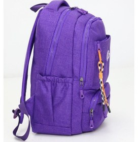 Resim Rahat Taşımalı 5 Bölmeli Sırt Çantası Konforlu Yapı, Modern Görünüm, Yüksek Hacim Mor 