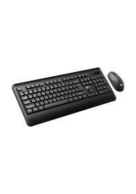 Resim Lecoo Kw202 Kablosuz Q Klavye Mouse Set Siyah Bilgisayar Pc Klavye Mouse Seti 