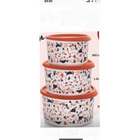 Resim Tupperware Tek Dokunuş Mozaik Set 