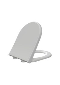 Resim Visam Mimoza Yavaş Kapanan Thermoplast Alttan Sıkmalı Klozet Kapağı 532.001 Beyaz 