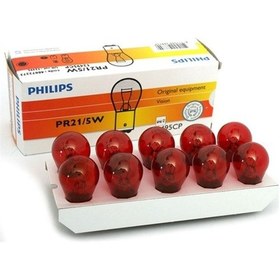 Resim Philips 12495Cp Ampul 1016 12V 21/5W Yakın Tırnak Focus 2 Adet 