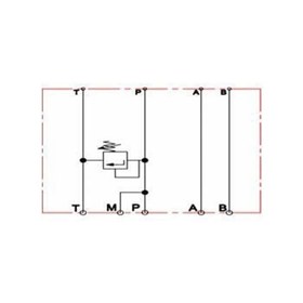 Resim NG06 Paralel Tip Emniyet Valfli Alüminyum Pleyt Ng 06 