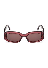 Resim Tom Ford Ft1187 69e Kadın Güneş Gözlüğü Bordo 