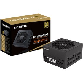 Resim Gigabyte GP-P750GM V2 750W 80+ Gold Modüler Güç Kaynağı Gigabyte