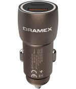 Resim Dramex Dc30b Metal 30w Pd Oto Başlık Şarj Cihazi 