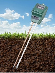 Resim aogo Higrometre 3in1 Toprak Nem Ph Metre Ölçer Işık Ölçer Hidroponik Analizörü Bahçe Dedektörü Bitki Prob 