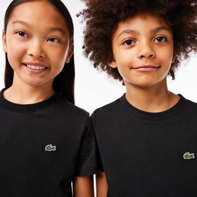 Resim Lacoste Classic Çocuk Siyah T-shirt 