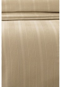 Resim Tek Kişilik Dantelli Petek Pike -waffle Dokuma Pike-160x230 Cm Bej 