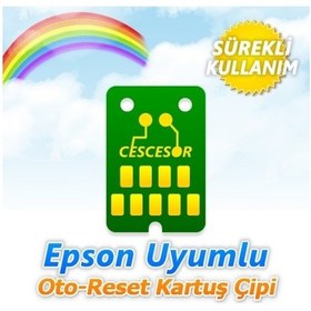 Resim Epson T1631-T1634 Uyumlu Kartuş Çipi 