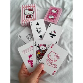 Resim Hello Kitty İskambil Kağıdı 