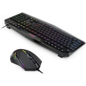 Resim Redragon S101-5 K503-RGB - M601-RGB Oyuncu Rgb Klavye Mouse Set 