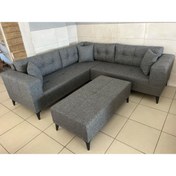 Resim ZF MOBİLYA Lüks Köşe Takımı Sırt Minderli Model 