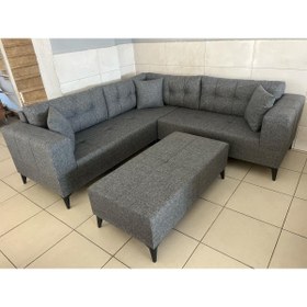 Resim ZF MOBİLYA Lüks Köşe Takımı Sırt Minderli Model 